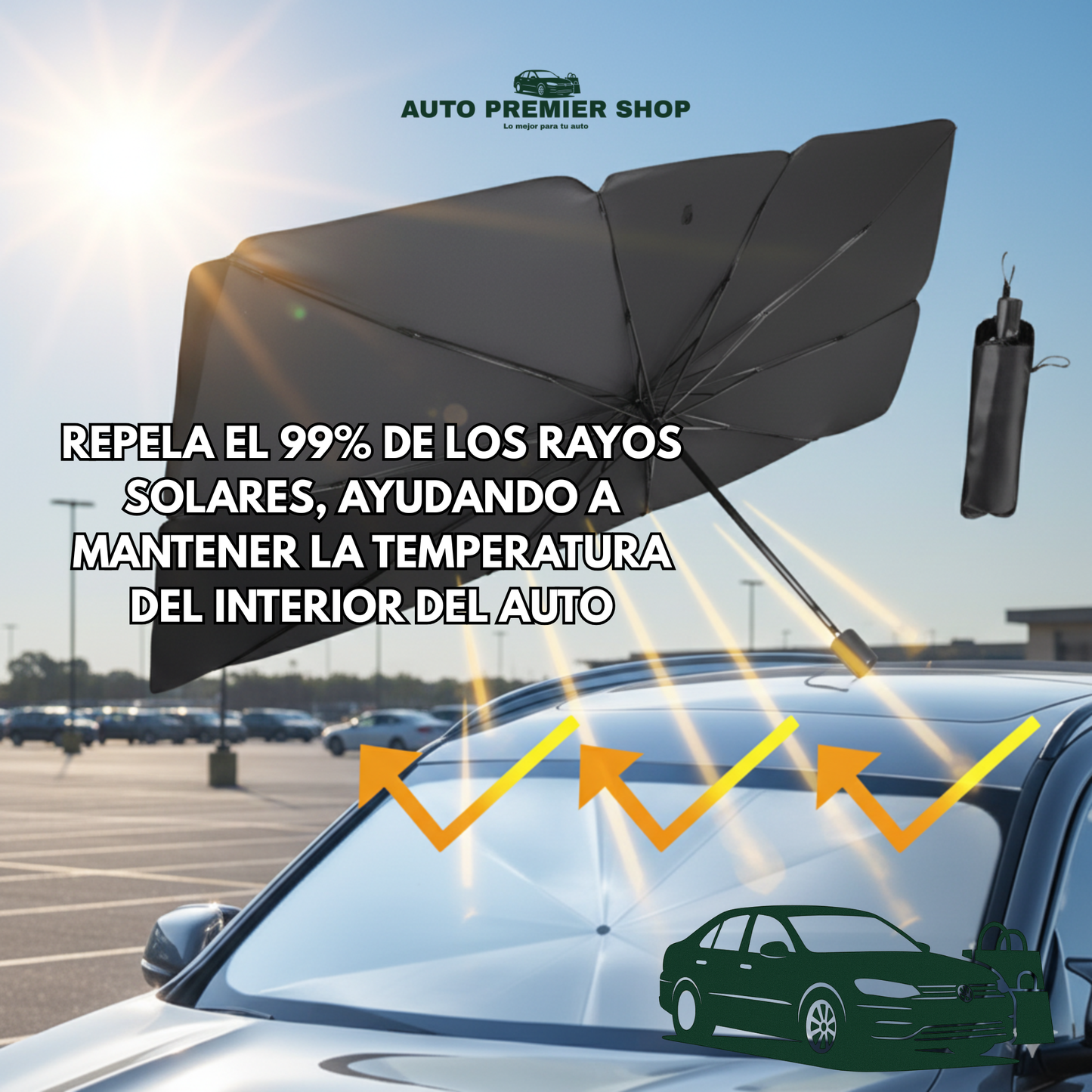 PARASOL RETRÁCTIL PRO